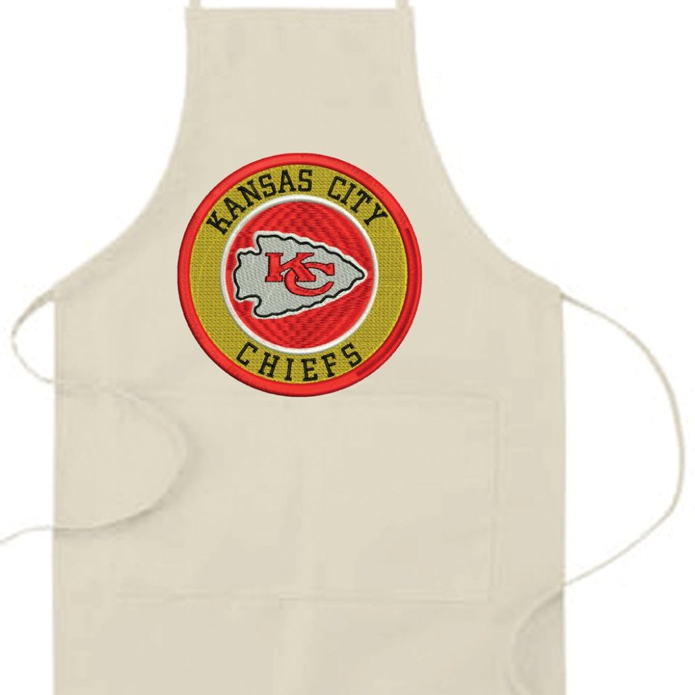 Kansas City embroidered apron